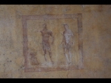 05859 ostia - regio iii - insula ix - casa delle pareti gialle (iii,ix,12) - raum 8 - nordwand - li - herakles und acheloos.jpg